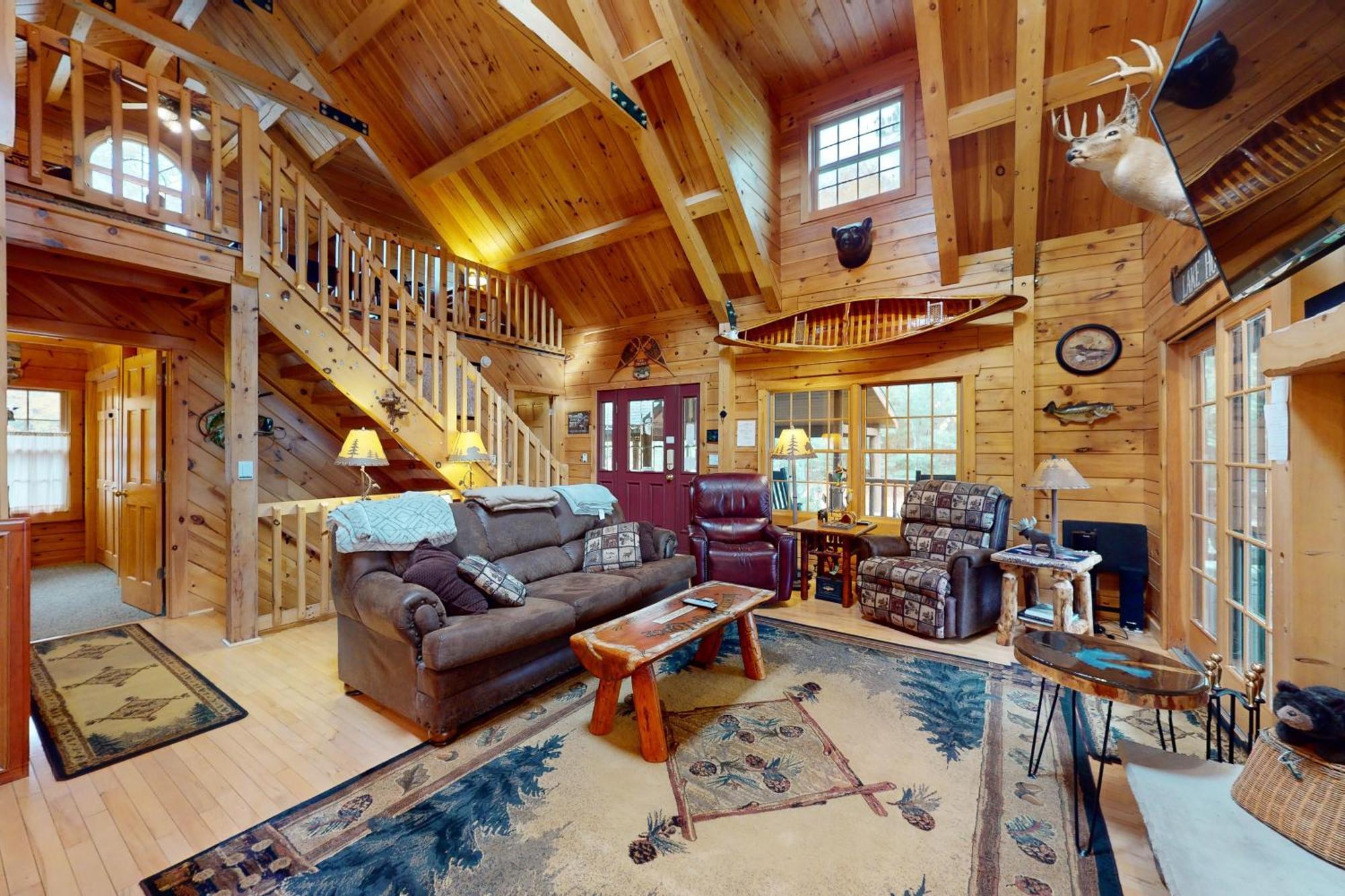 The Lodge On Booth Lake - 2 Bed 2 Bath Vacation Home In Minocqua Lac Du Flambeau ภายนอก รูปภาพ