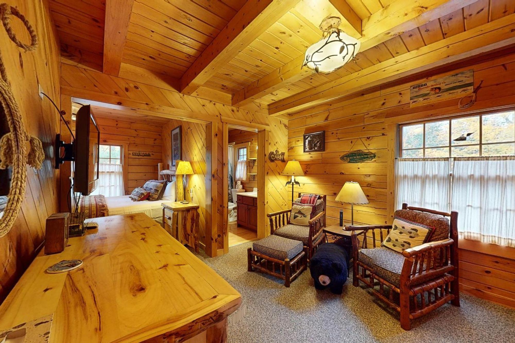 The Lodge On Booth Lake - 2 Bed 2 Bath Vacation Home In Minocqua Lac Du Flambeau ภายนอก รูปภาพ