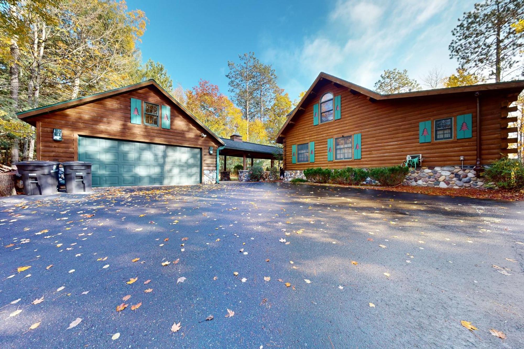 The Lodge On Booth Lake - 2 Bed 2 Bath Vacation Home In Minocqua Lac Du Flambeau ภายนอก รูปภาพ