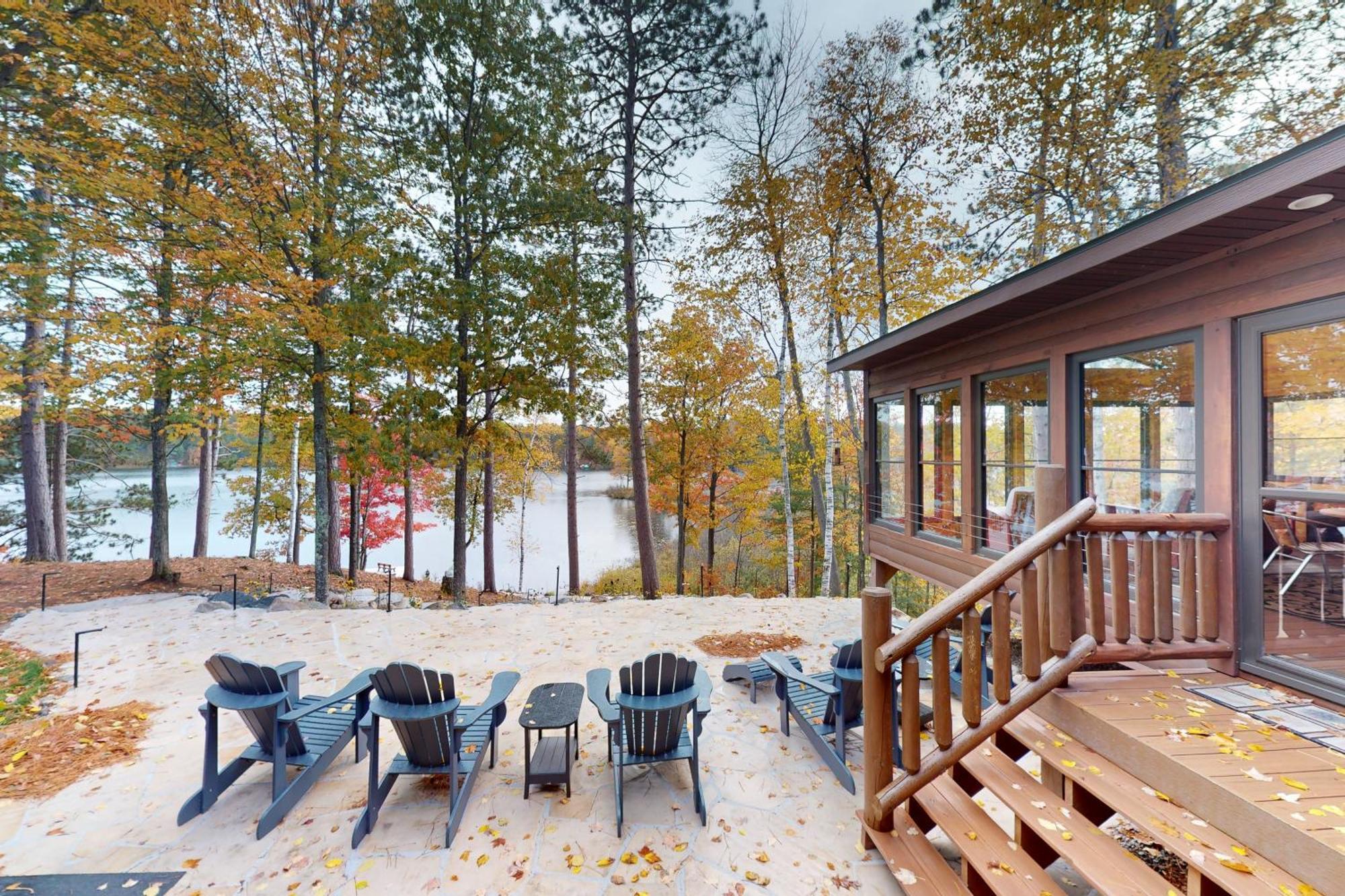 The Lodge On Booth Lake - 2 Bed 2 Bath Vacation Home In Minocqua Lac Du Flambeau ภายนอก รูปภาพ